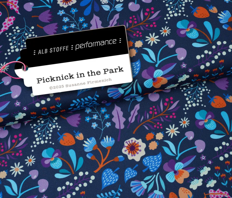 albstoffe-performance-bio-jersey-meterware-picknick-in-the-park-navy image 1