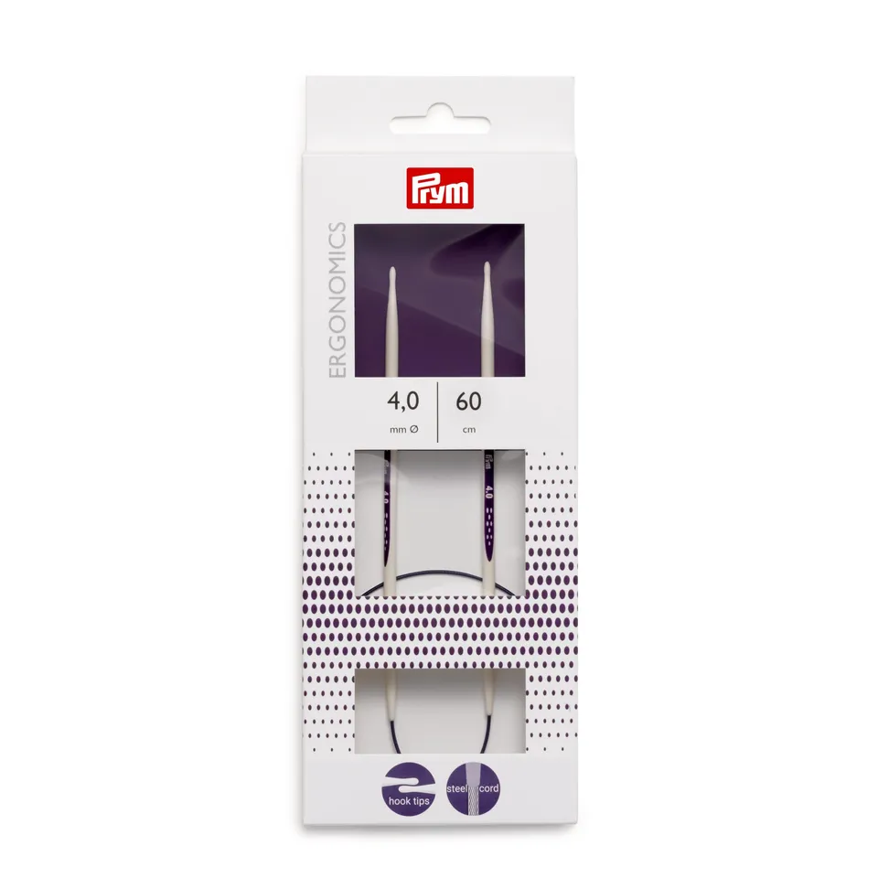 prym-rundstricknadel-prym-ergonomics-4-mm-60-cm-high-performance-kunststoff image 1