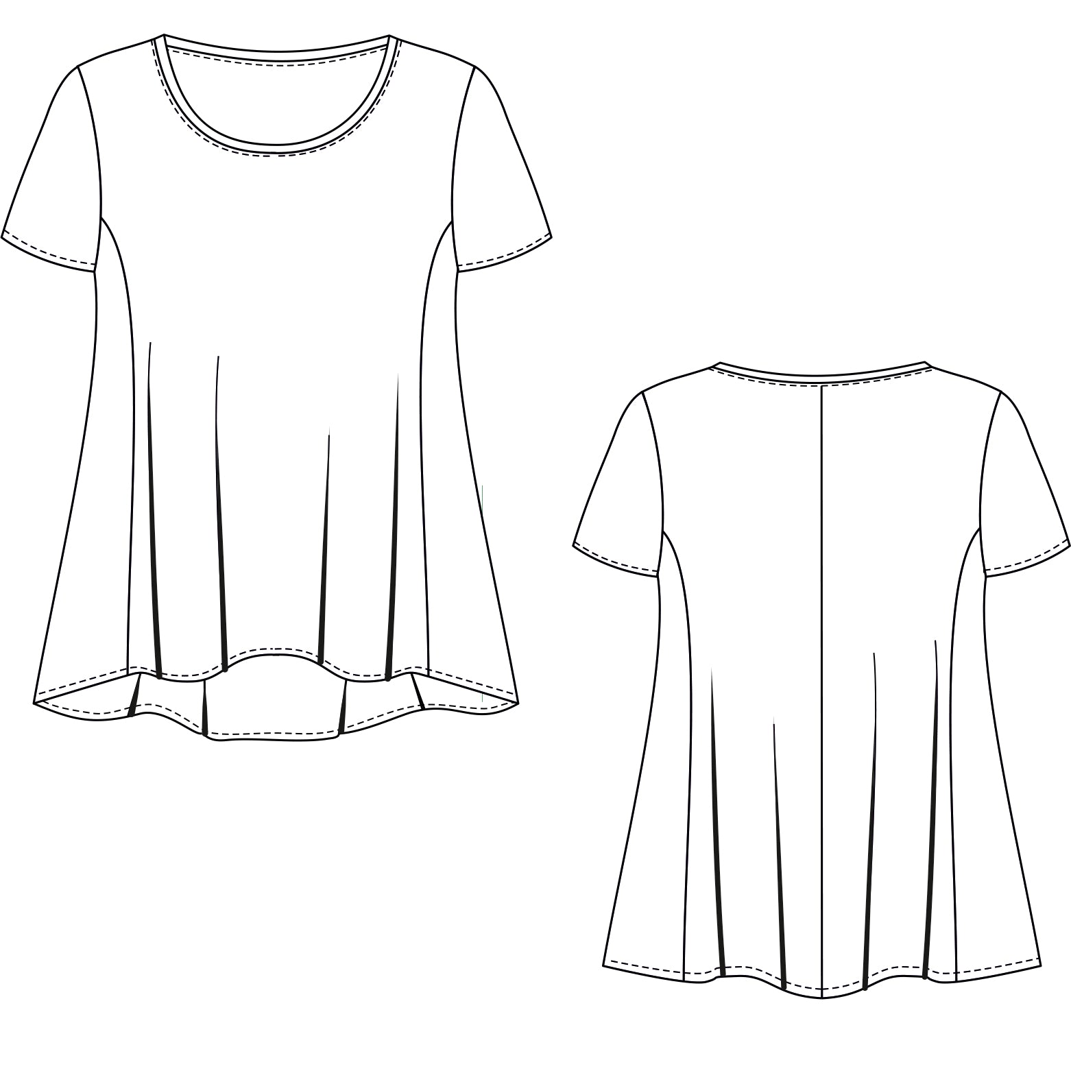 schnittmuster-berlin-t-shirt-k-the-a-linie-shirt-gr-34-50 image 2