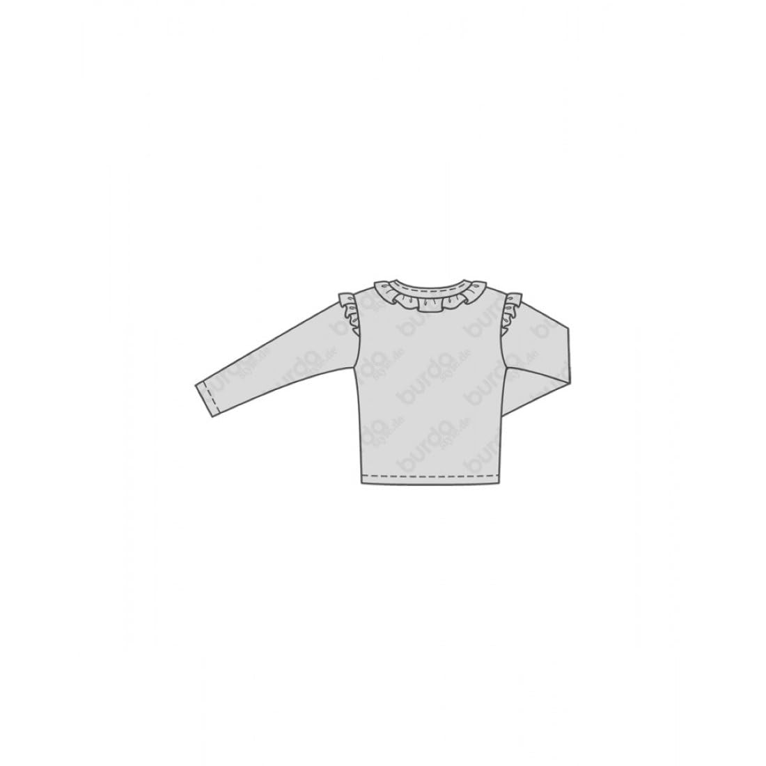burda-style-schnittmuster-sweatshirt-6406-gr-34-44-mit-kapuze-und-r-schen image 3