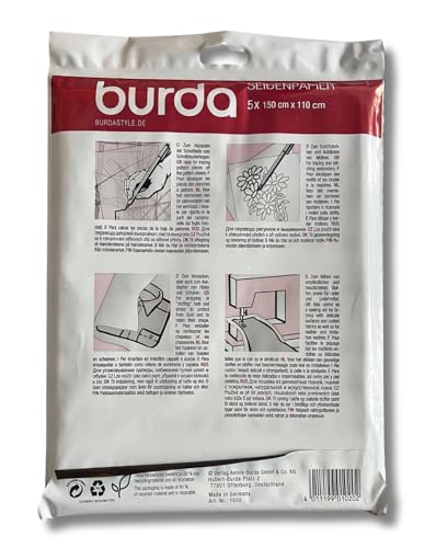 burda-style-seidenpapier-schneider-papier-5-blatt-110-x-150-cm-rosa image 6