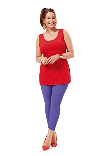 burda-easy-6672-schnittmuster-damen-top-und-kleid-plus-size-gr-46-60 image 6