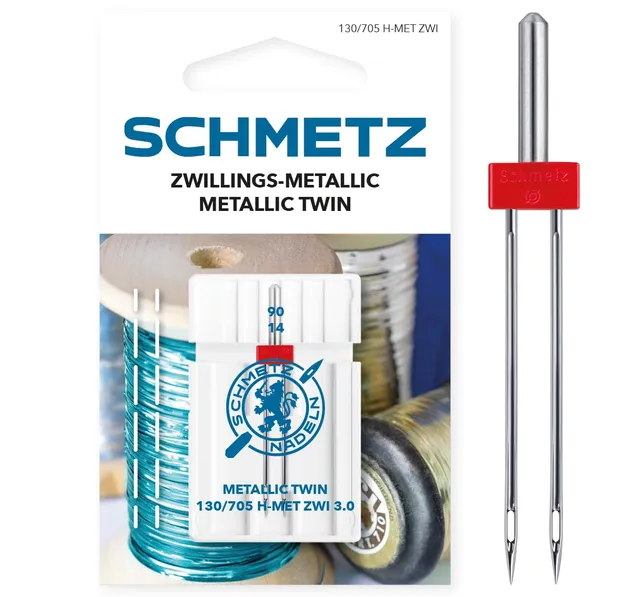 schmetz-zwillings-metallic-n-hmaschinennadel-3-0-90 image 1