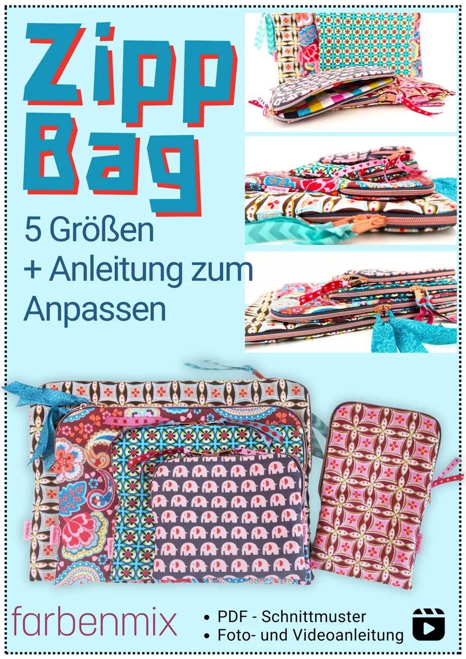 farbenmix-zippbag-zubeh-rtasche-in-5-gr-en-ebook image 1