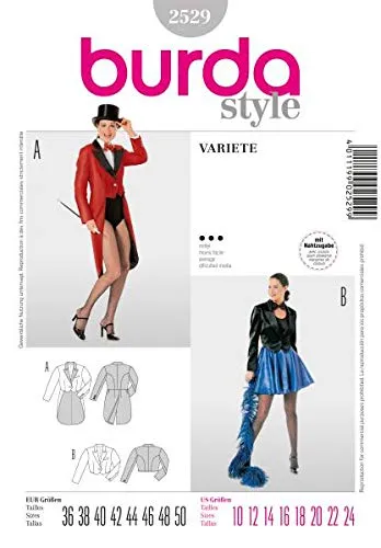 burda-style-schnittmuster-2529-variet-kost-m-damen-gr-36-50 image 1