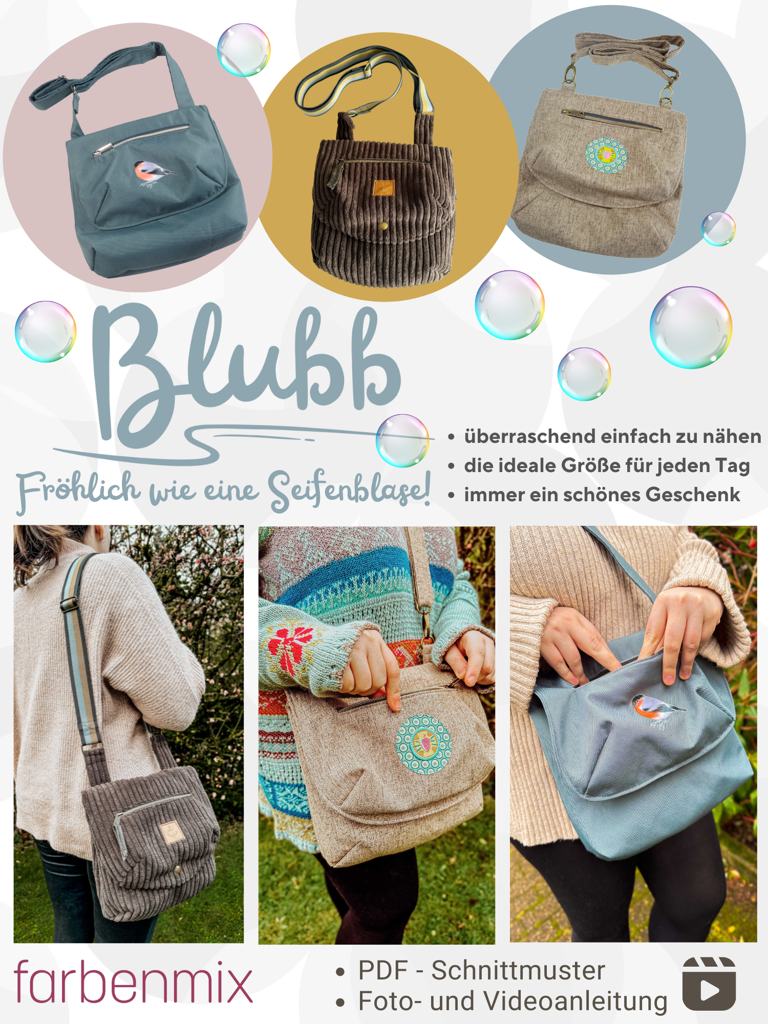 farbenmix-blubb-umh-ngetasche-kreativ-ebook image 1