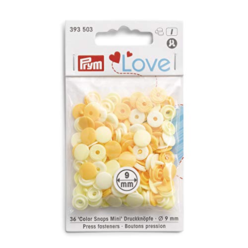 prym-love-color-snaps-mini-druckkn-pfe-mischpackung-hellgelb image 3