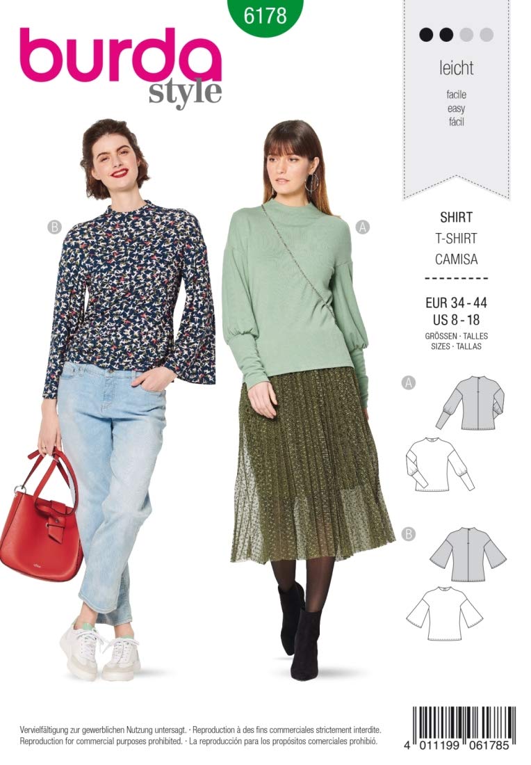 burda-style-6178-schnittmuster-shirt-damen-gr-34-44-level-2-leicht image 6
