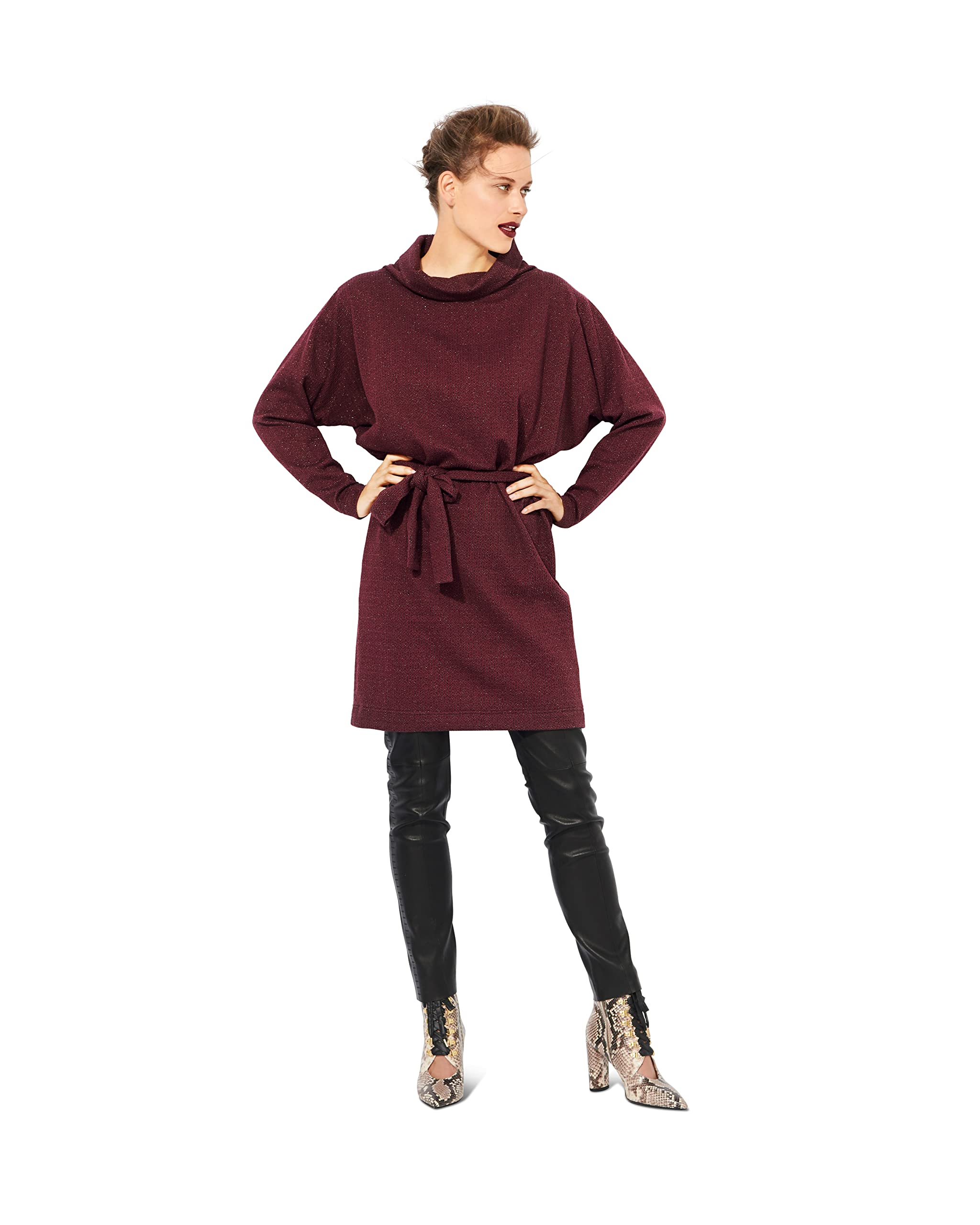 burda-style-b6074-papierschnittmuster-oberteil-und-kleid-damen-gr-34-44 image 5