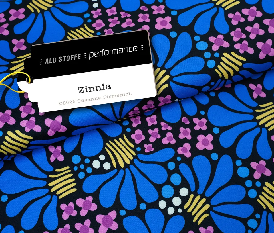 albstoffe-performance-zinnia-blau-schwarz-active-wear-funktionsstoff-meterware image 1