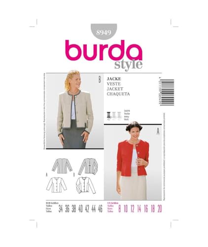 burda-style-schnittmuster-8949-damen-kurzjacke-im-trachtenstil-gr-34-46 image 3