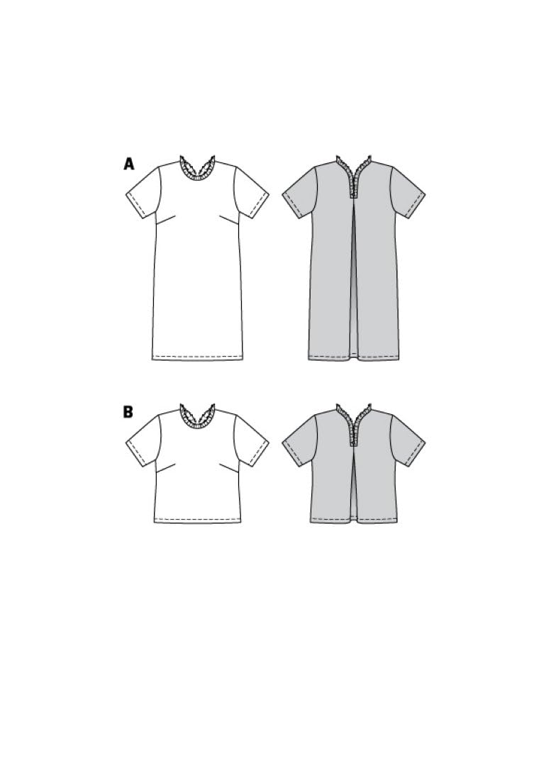 burda-style-schnittmuster-6039-kleid-und-bluse-denim-look-damen-gr-34-44-n-hleve image 6