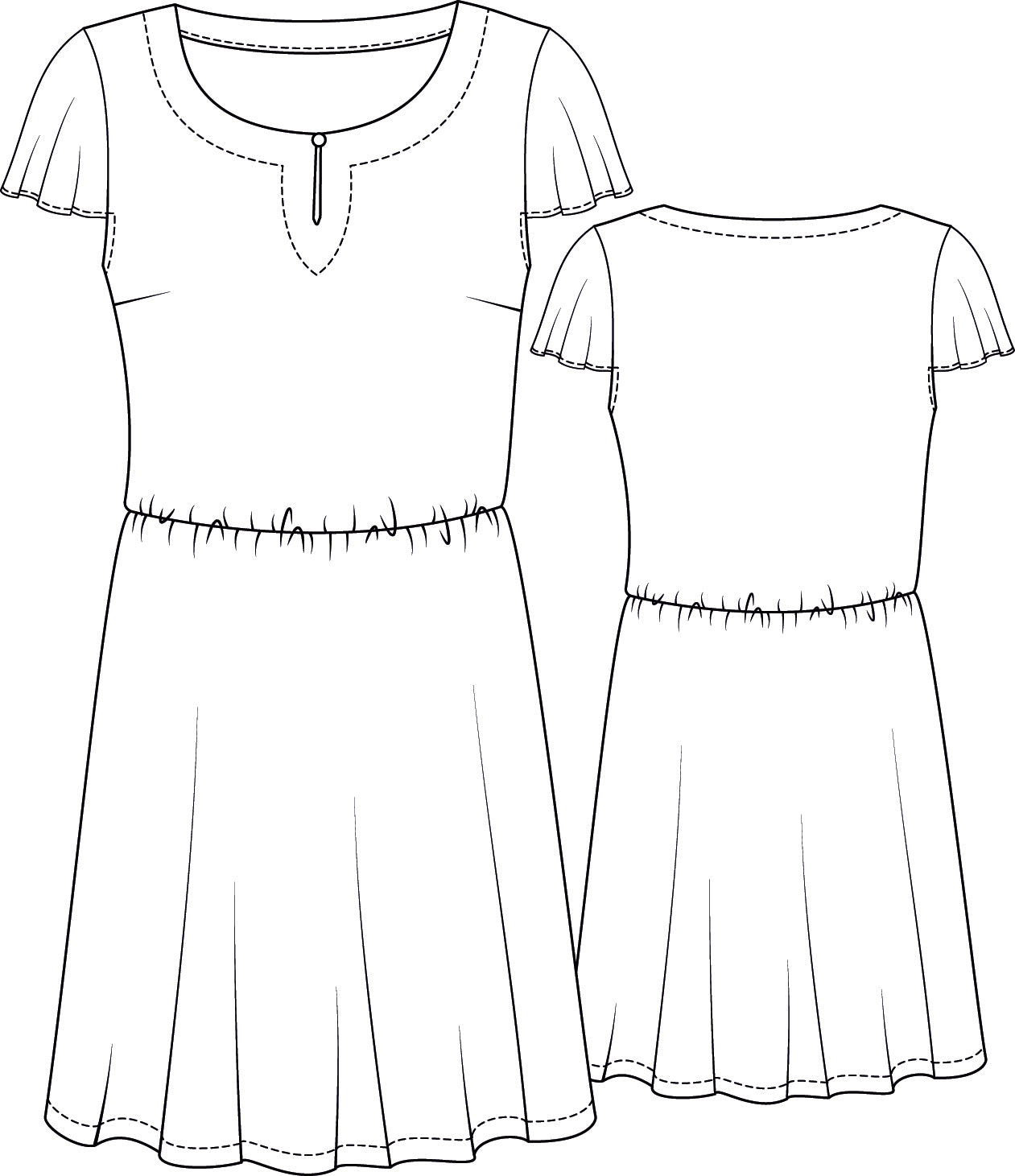 schnittmuster-berlin-sommerkleid-gitte-damen-kleid-schnittmuster image 2