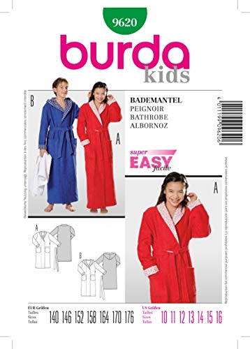 burda-kids-9620-bademantel-papierschnittmuster-kinder-gr-140-176 image 4