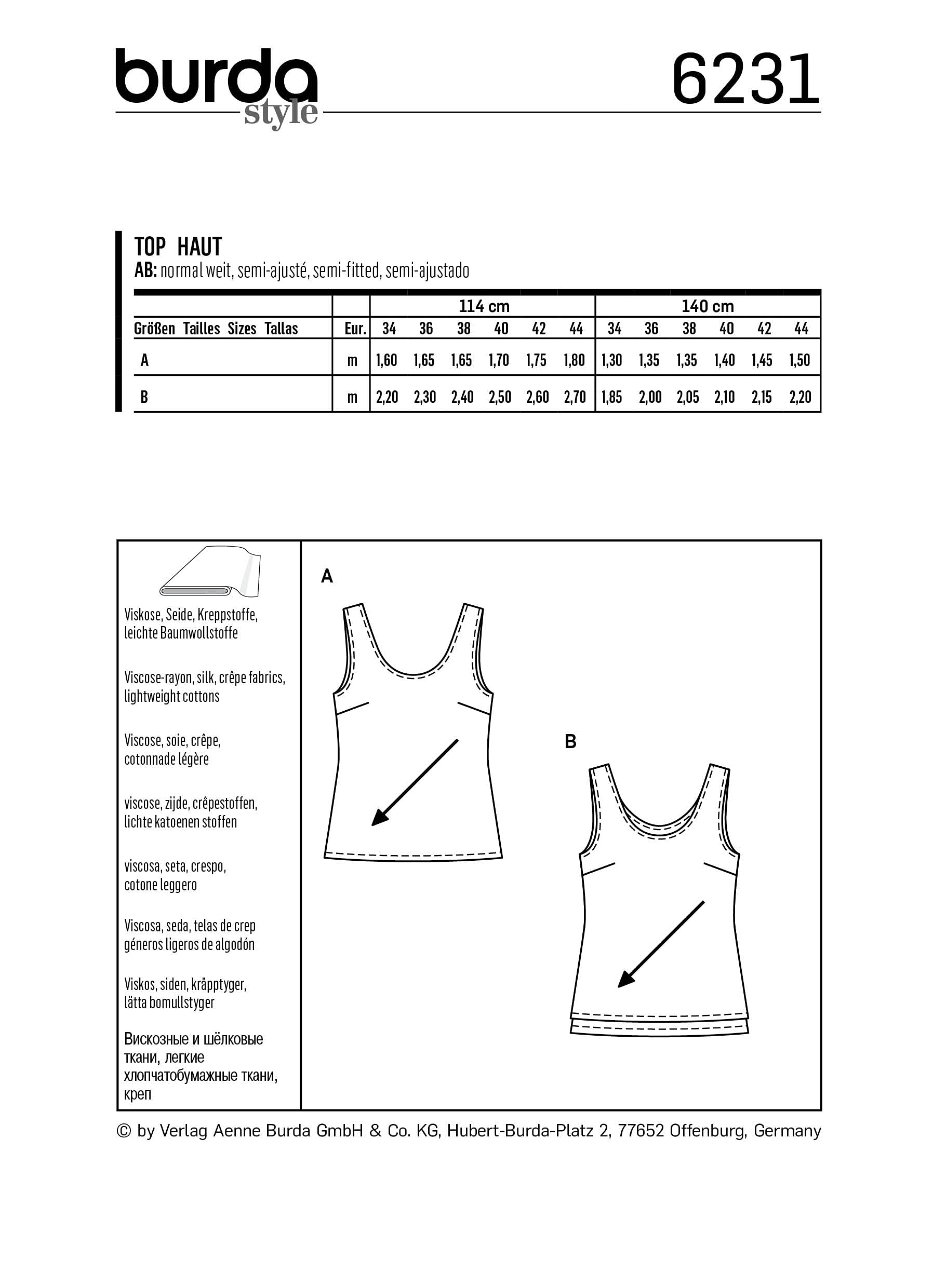 burda-style-schnittmuster-6231-tanktop-damen-34-44-aus-webstoff image 6