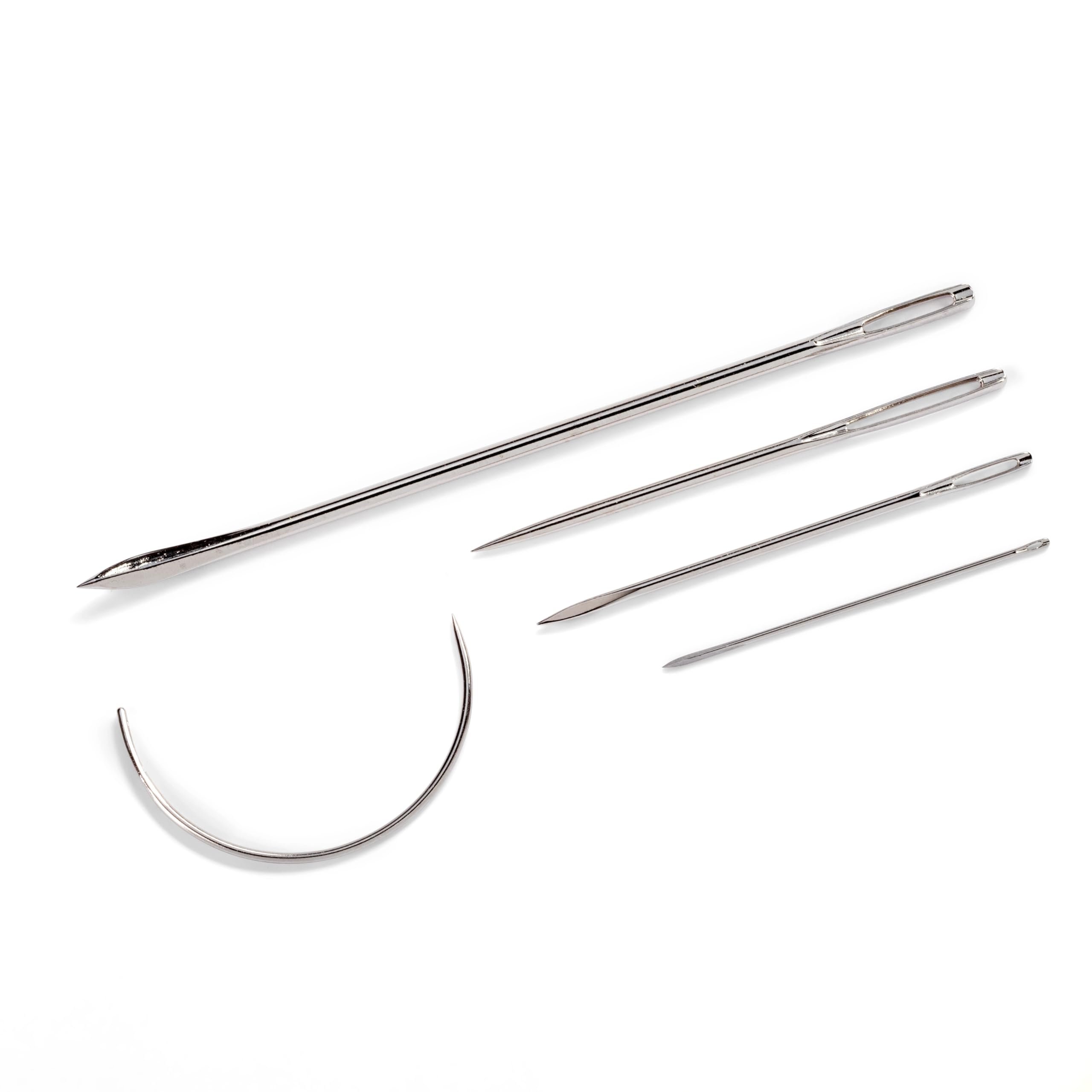 prym-handwerker-nadeln-set-5-teilig-geh-rteter-stahl-silberfarbig image 2