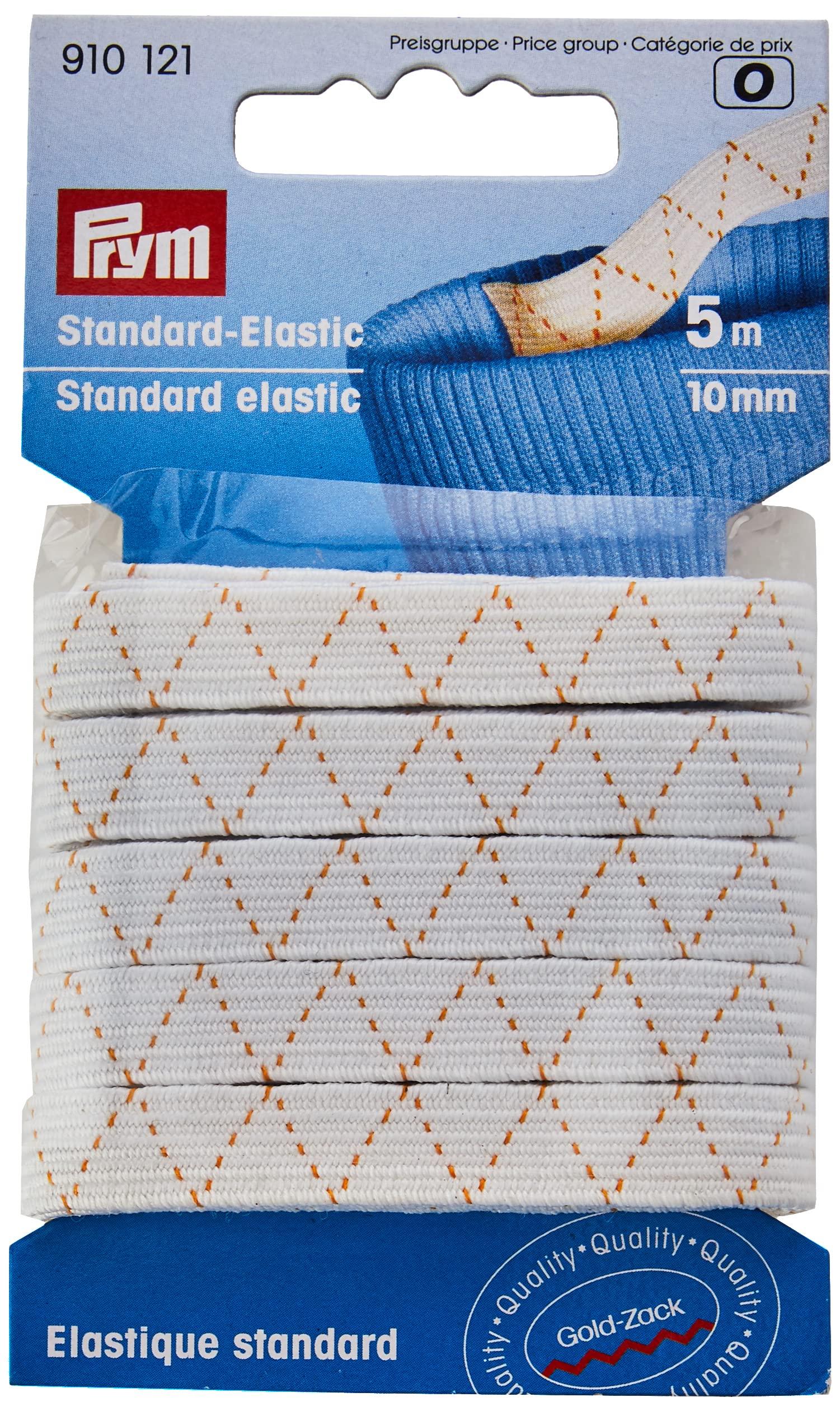 prym-910121-standard-elastic-gummiband-10-mm-x-5-m-wei image 1