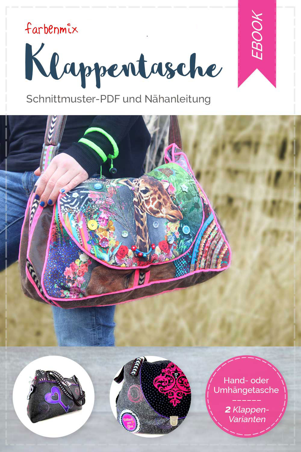 farbenmix-klappentasche-kreativ-ebook-schnittmuster-f-r-henkel-und-umh-ngetasche image 1