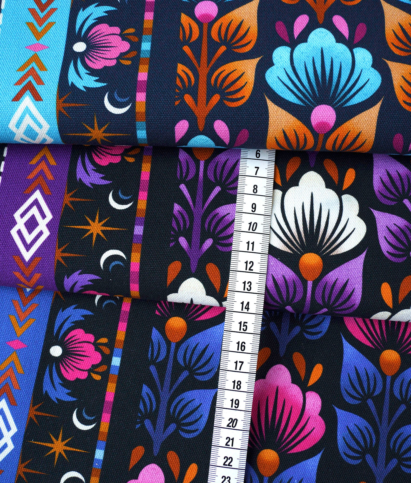 albstoffe-midnight-wild-flower-bio-sweat-meterware image 5