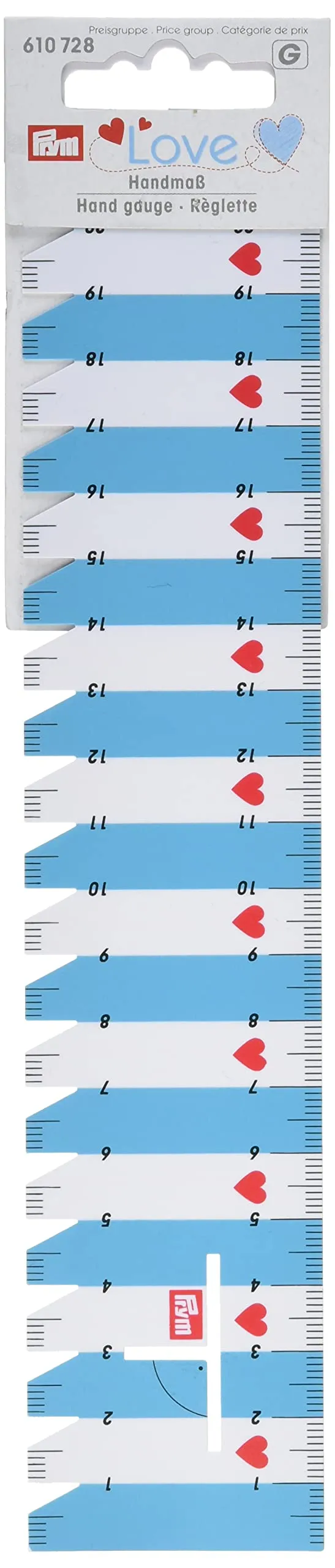 prym-love-handma-flexibles-kunststoff-lineal-t-rkis-24-5-cm image 1