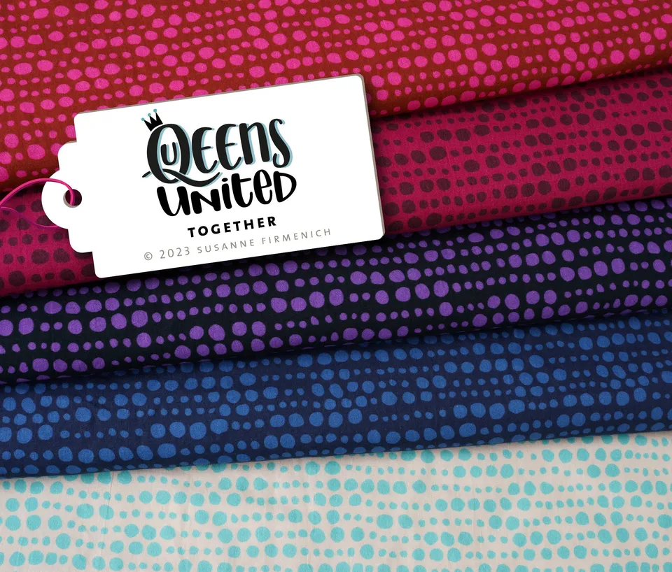 albstoffe-queens-united-together-double-gauze-musselin-meterware image 1