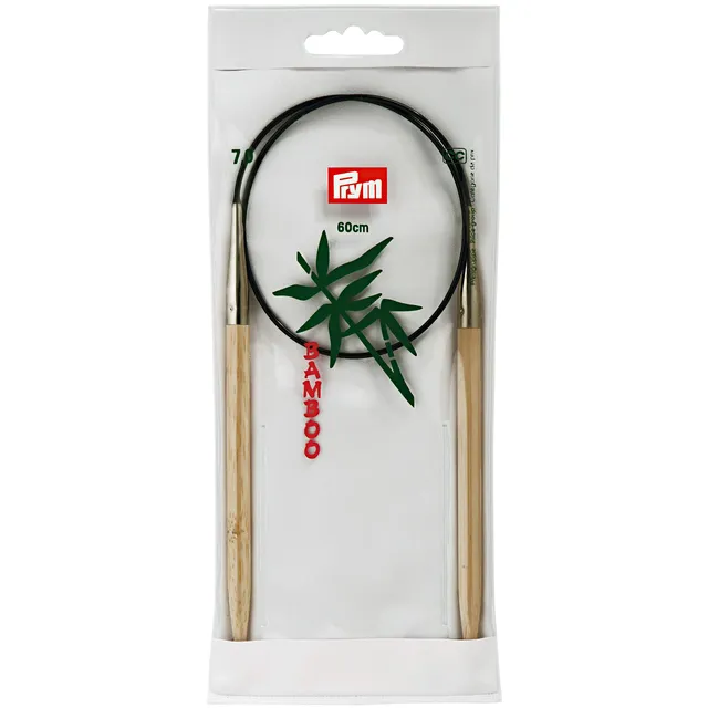 prym-rundstricknadeln-bambus-60-cm-7-00-mm image 1