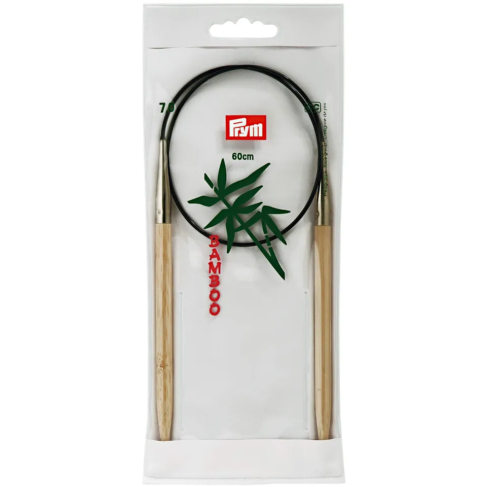 prym-rundstricknadeln-bambus-60-cm-7-00-mm image 1