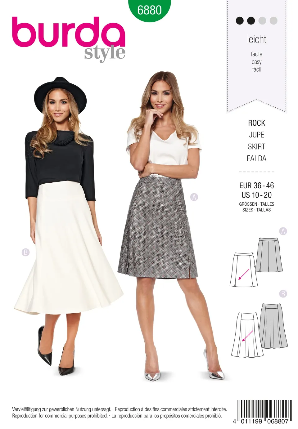 burda-style-6880-damen-a-linien-r-cke-schnittmuster-gr-36-46 image 1