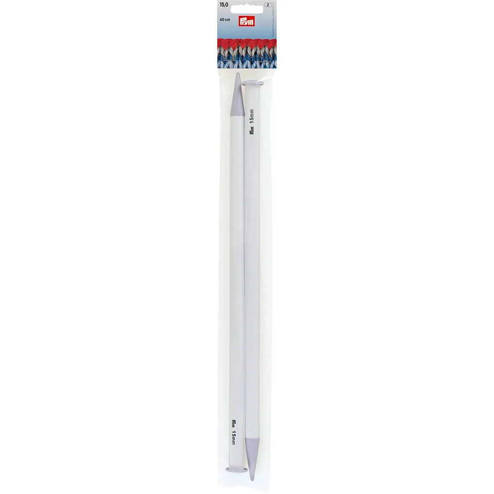 prym-218234-jackenstricknadeln-kunststoff-40-cm-15-00-mm-grau image 1