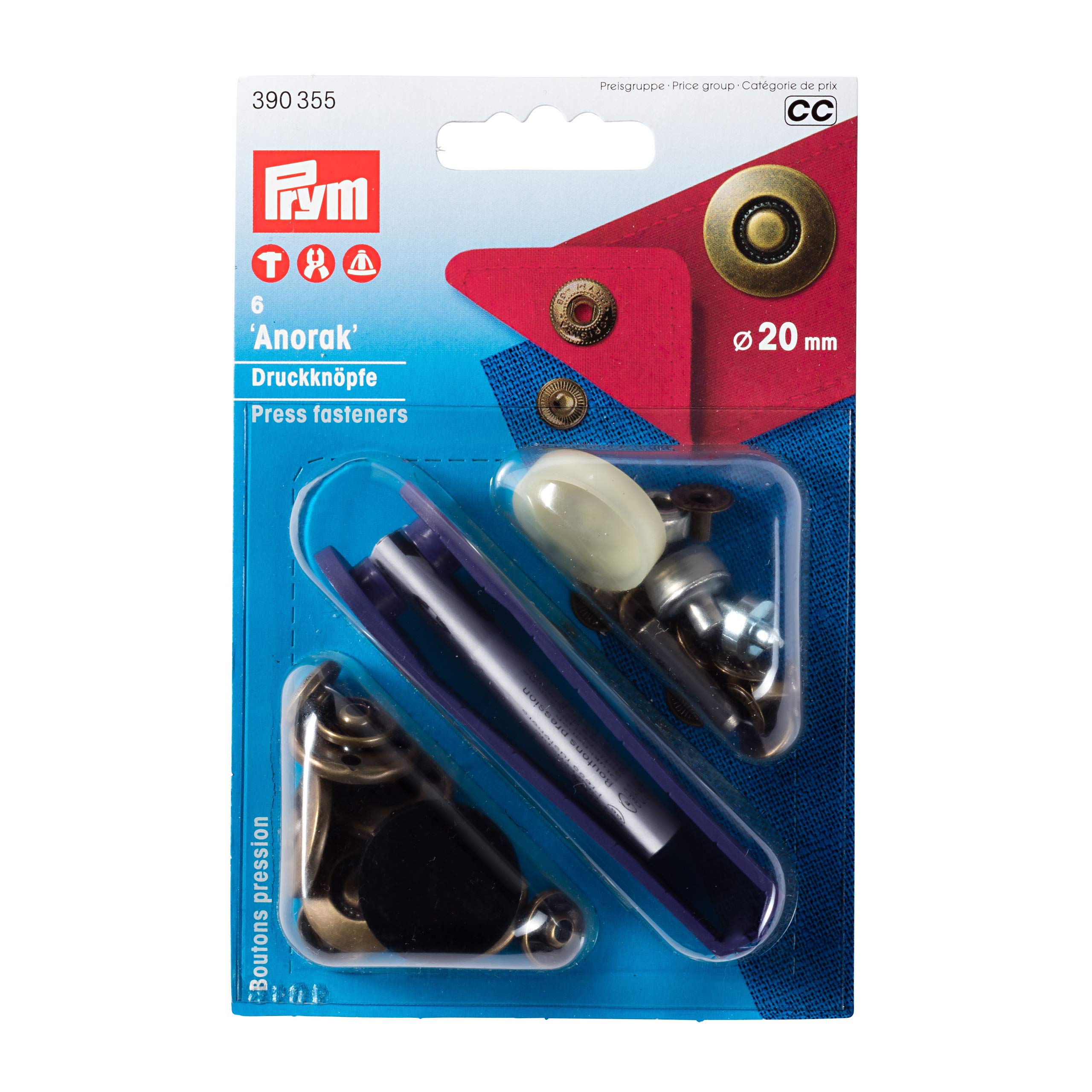 prym-n-hfrei-druckknopf-anorak-20-mm-altmessing-messing image 1