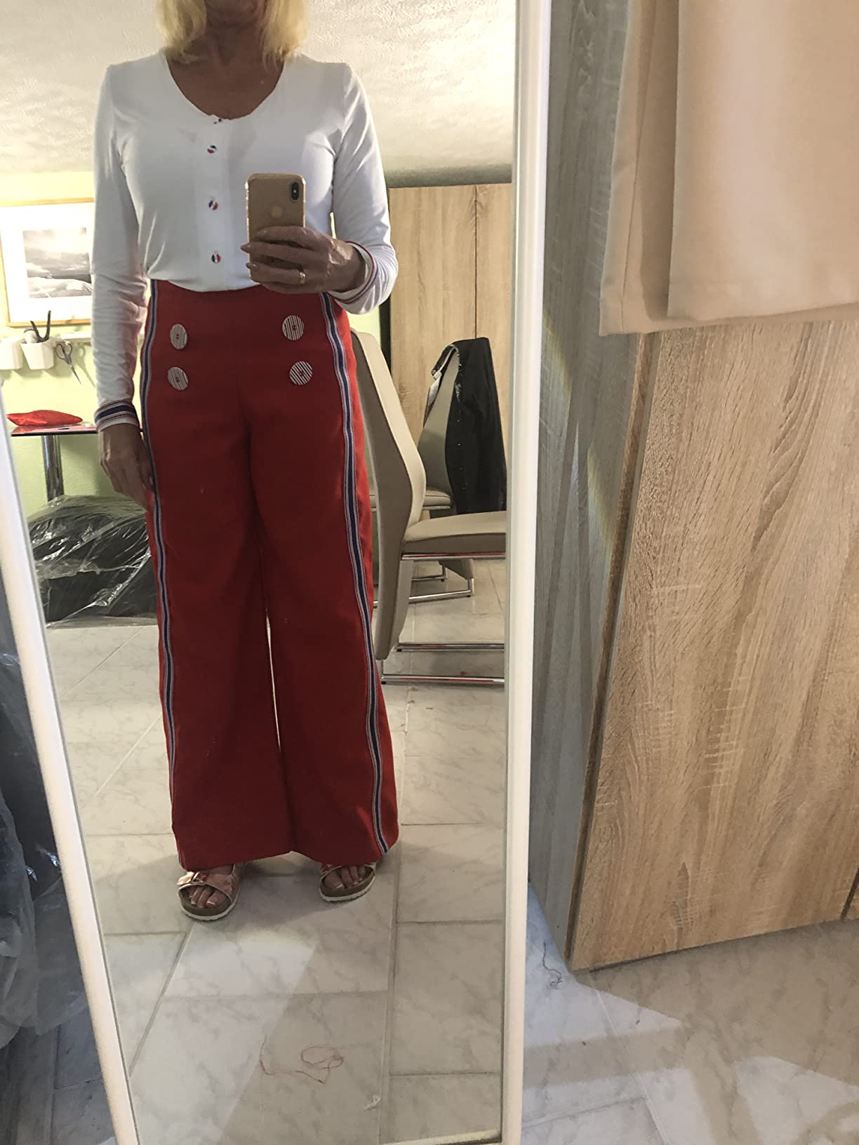 Schöne Culotte, etwas lang