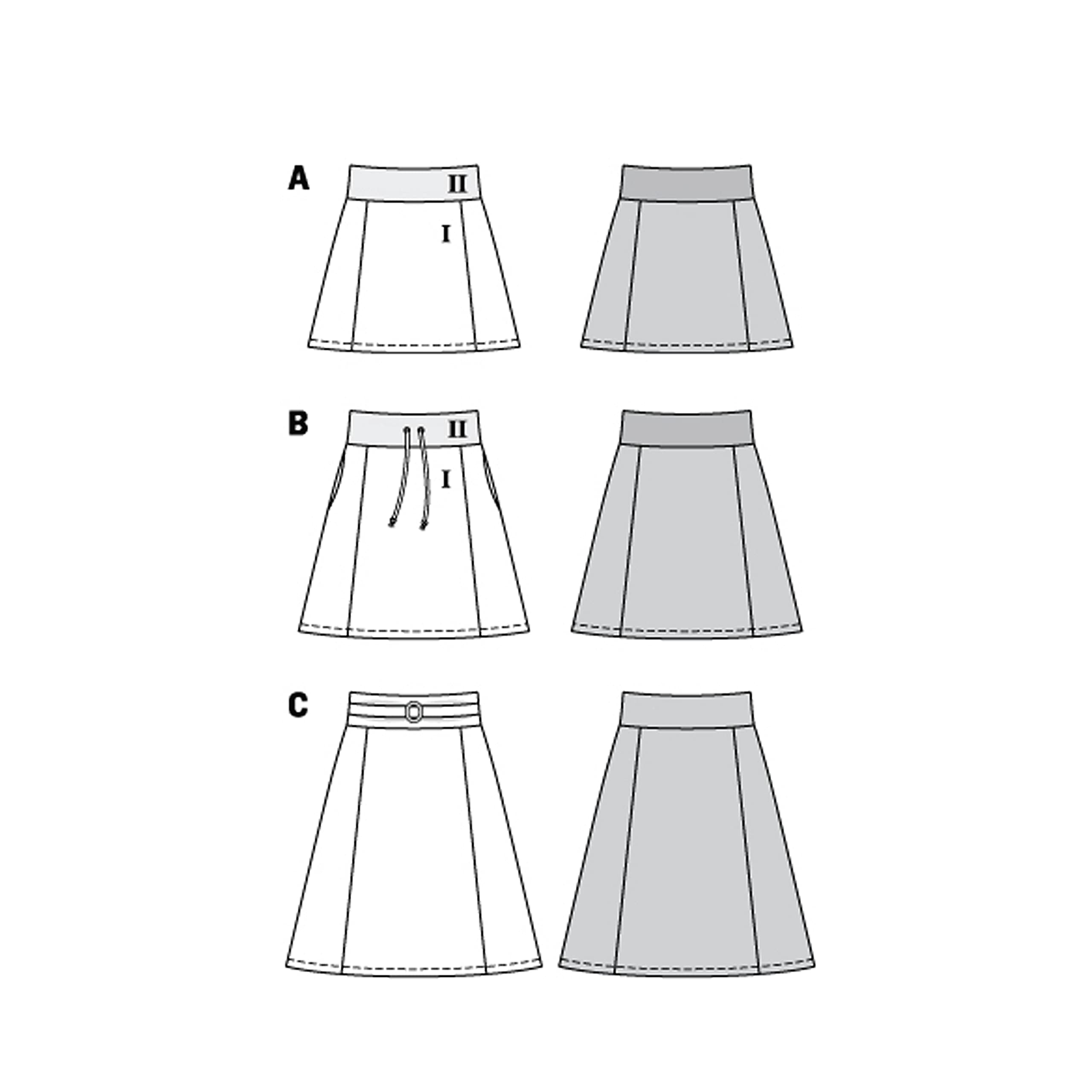 burda-style-6154-schnittmuster-damen-r-cke-lang-und-kurz-gr-34-44 image 8