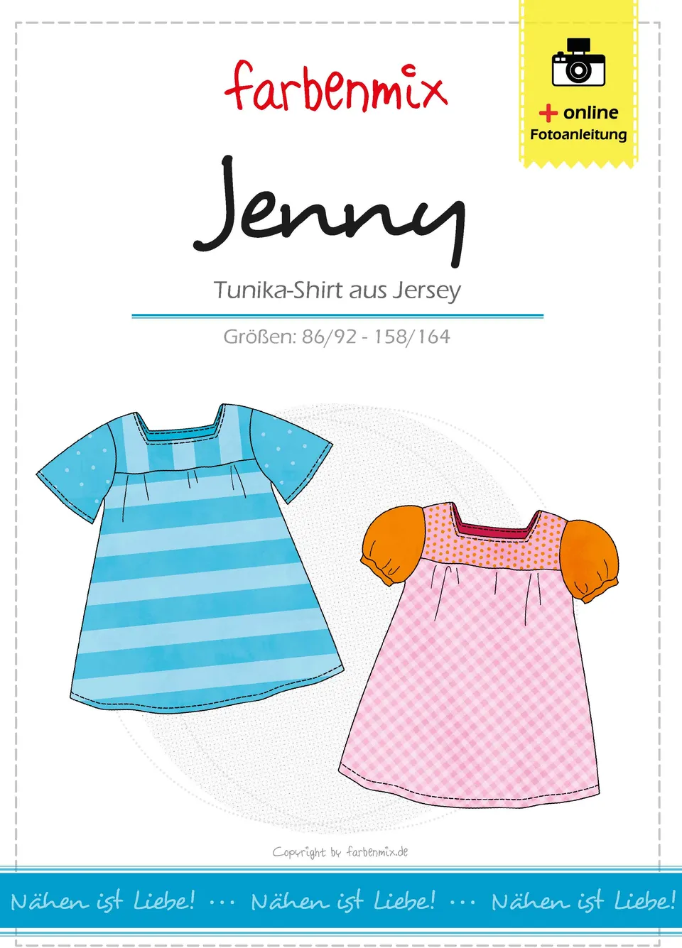 farbenmix-jenny-schnittmuster-ebook-jerseybluse-gr-86-92-158-164 image 1