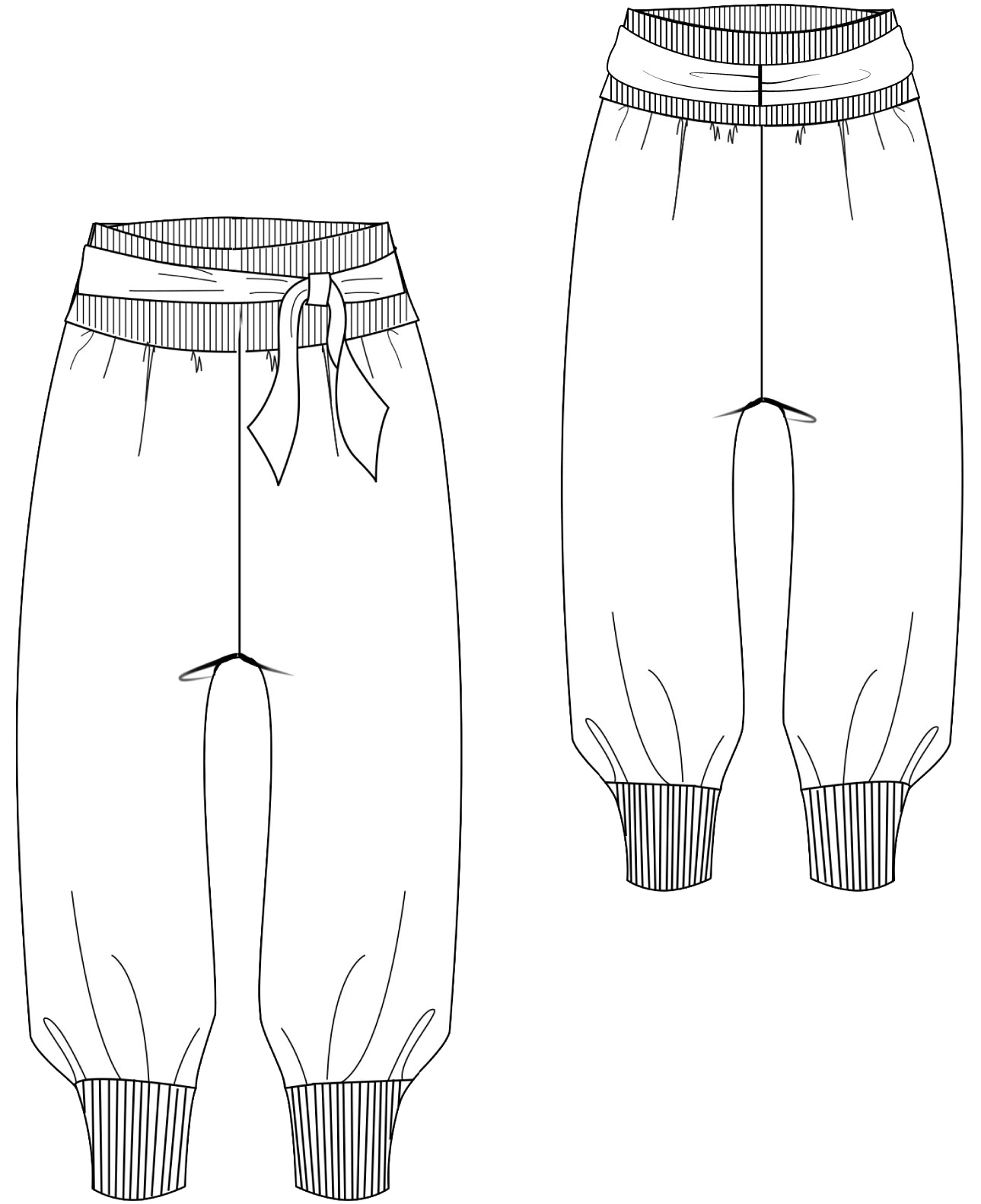 schnittmuster-berlin-yogahose-arifa-haremshose-homewear-f-r-damen image 3