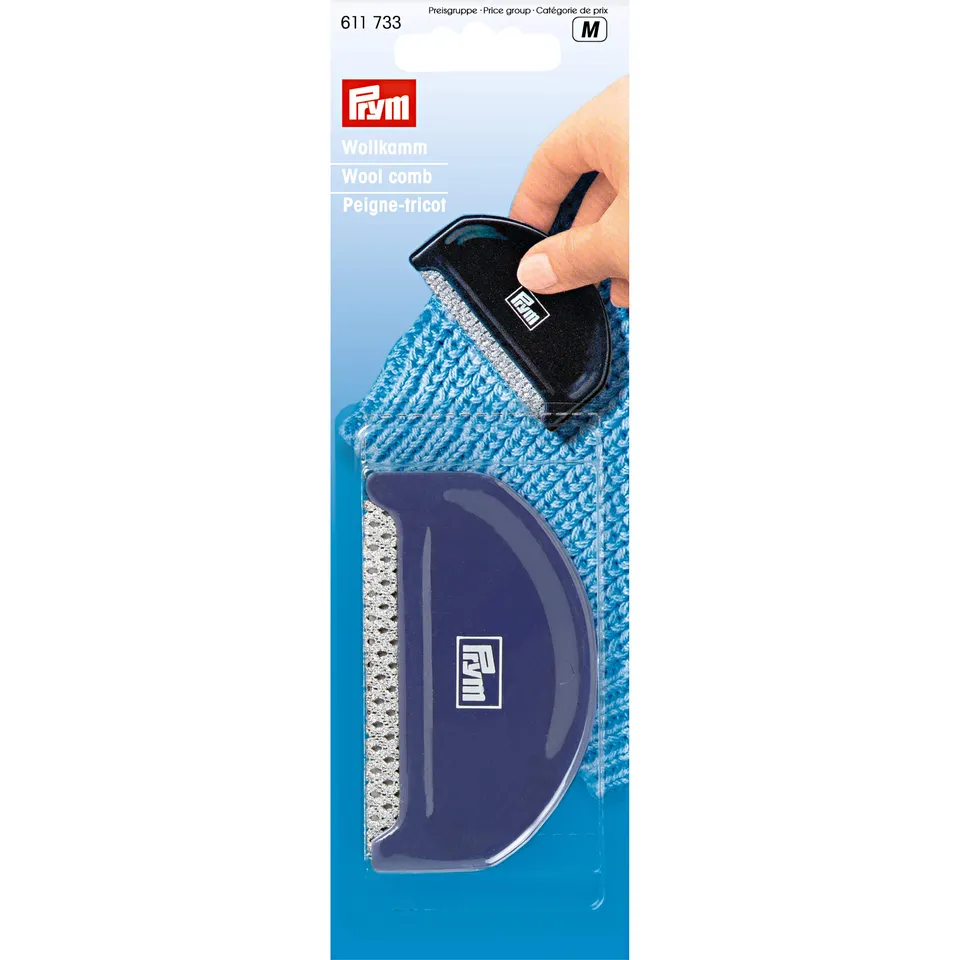 prym-wollkamm-kunststoff-pflaumenblau-7cm-metallgitter-scherkopf image 1