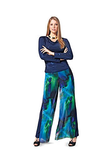 burda-style-b6785-schnittmuster-shirt-kleid-wasserfall-ausschnitt-damen-gr-44-54 image 6