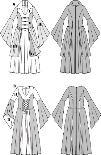 burda-style-schnittmuster-2405-hexe-gr-36-50-damenkleid image 8