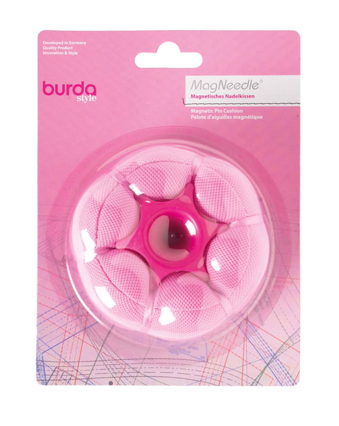 burda-style-magneedle-magnetnadelkissen-bl-tenform-2-in-1-mit-magnet-trichter image 2