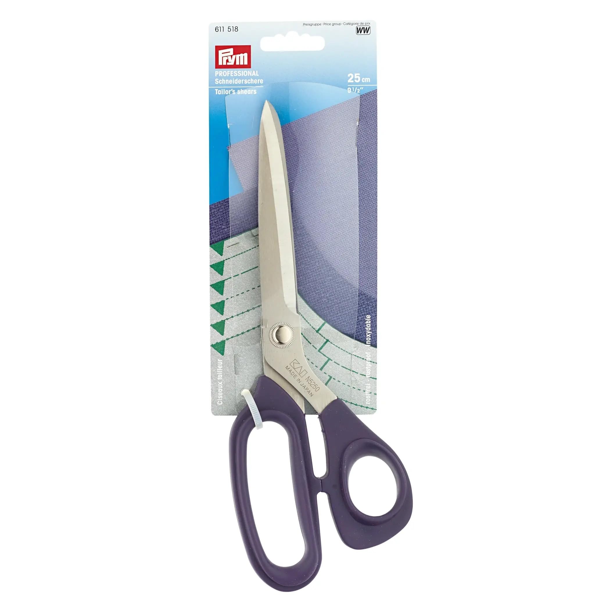 prym-611518-professional-schneiderschere-25-cm-9-1-2-zoll-blau image 1