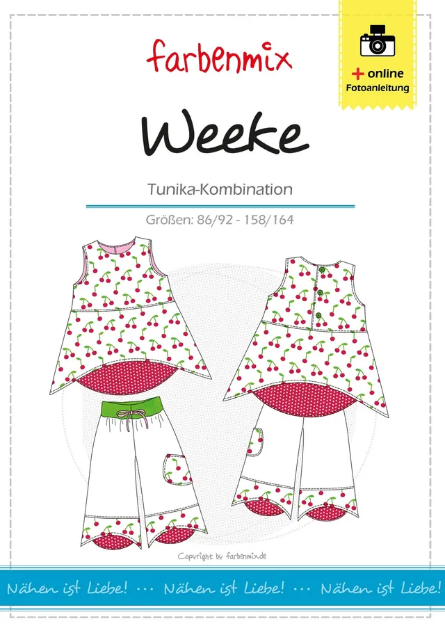 farbenmix-weeke-tunikakombi-tunika-hose-schnittmuster-ebook-gr-86-164 image 1