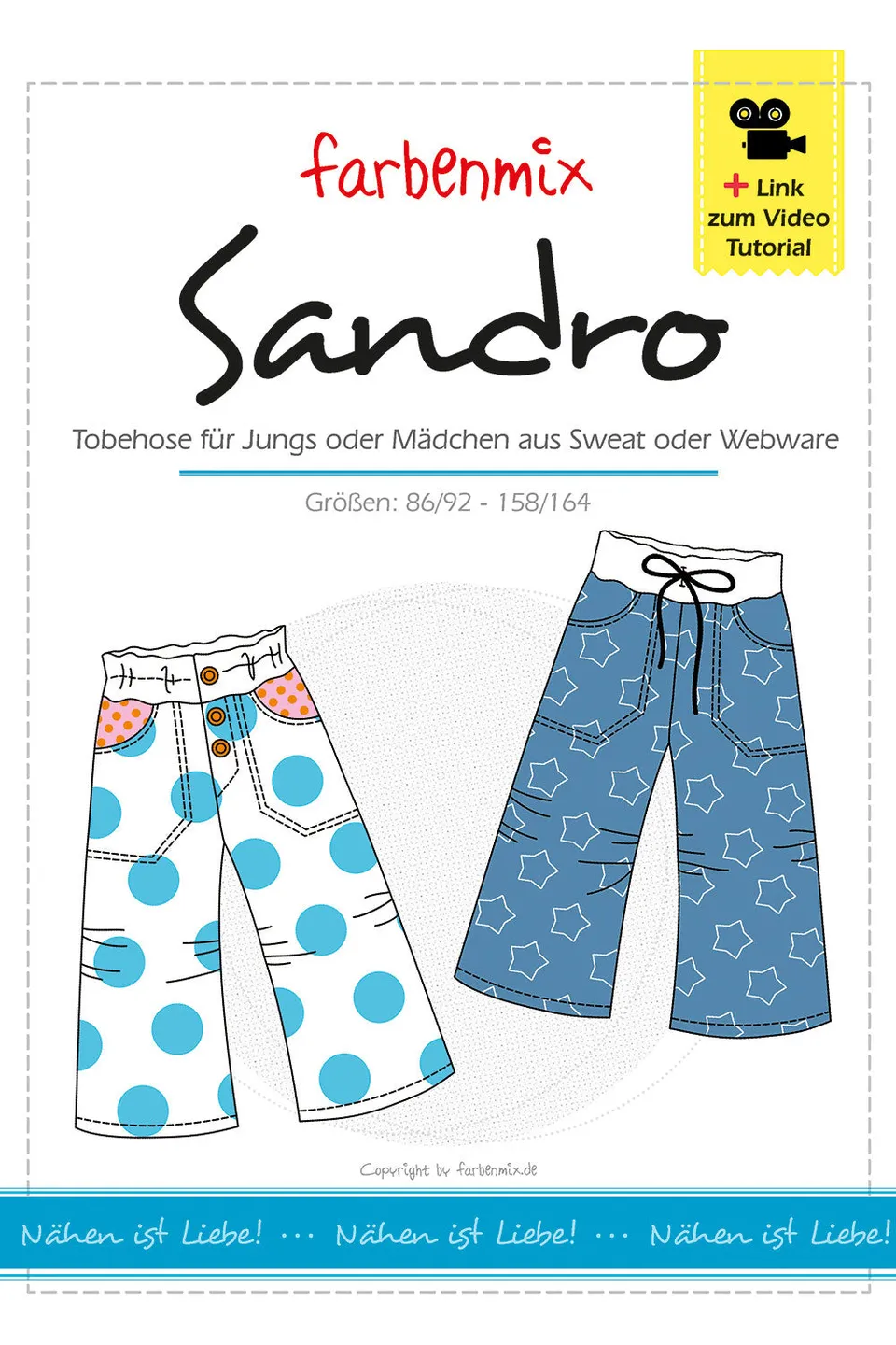 farbenmix-sandro-tobehose-schnittmuster-ebook-gr-86-164-basic-hose-f-r-kinder image 1