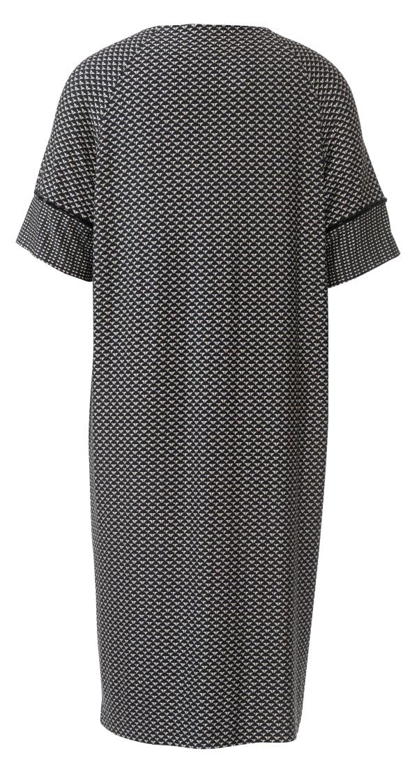 burda-style-schnittmuster-6018-kurzarm-midikleid-und-bluse-mit-zier-ausschnitt-d image 5