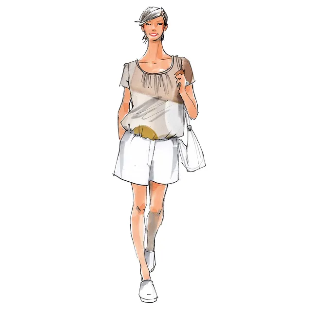 schnittmuster-berlin-shirt-emma-damen-pluder-shirt image 1