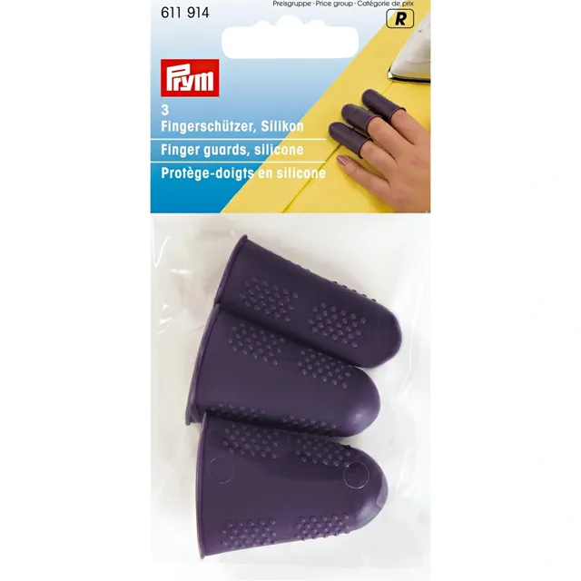 prym-611914-fingersch-tzer-silikon-schwarz-3-st-ck image 1