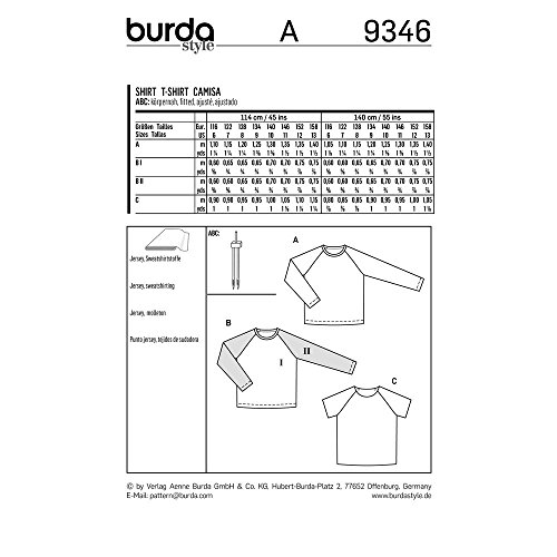 burda-kids-schnittmuster-9346-kinder-shirt-gr-116-158-raglan-jersey-shirt image 8