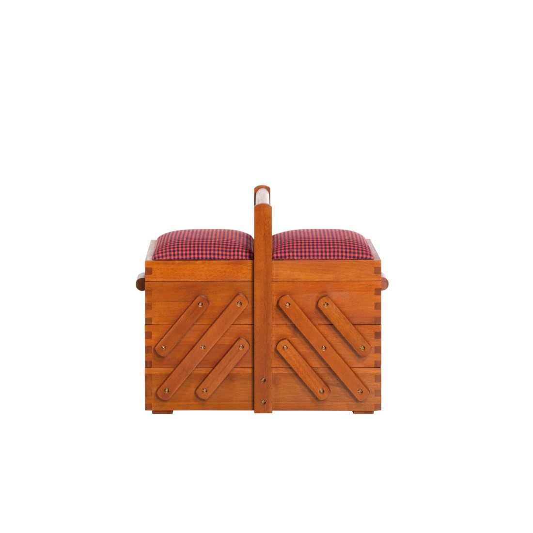 prym-612550-n-hkasten-aus-dunklem-holz-mit-stoffdeckel-braun image 2