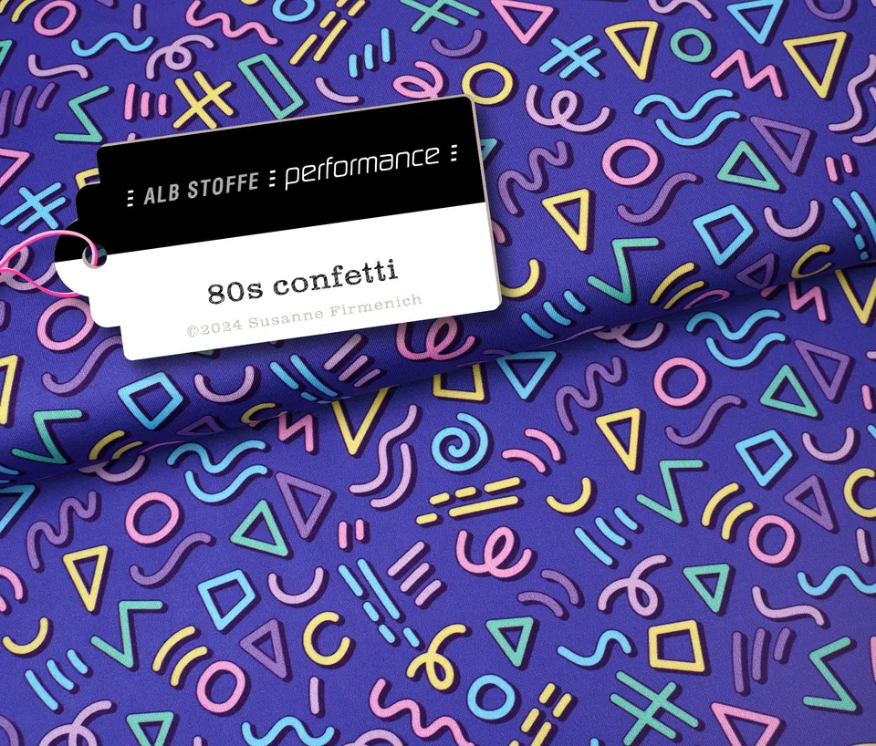 albstoffe-performance-80s-confetti-lila-activewear-meterware image 1