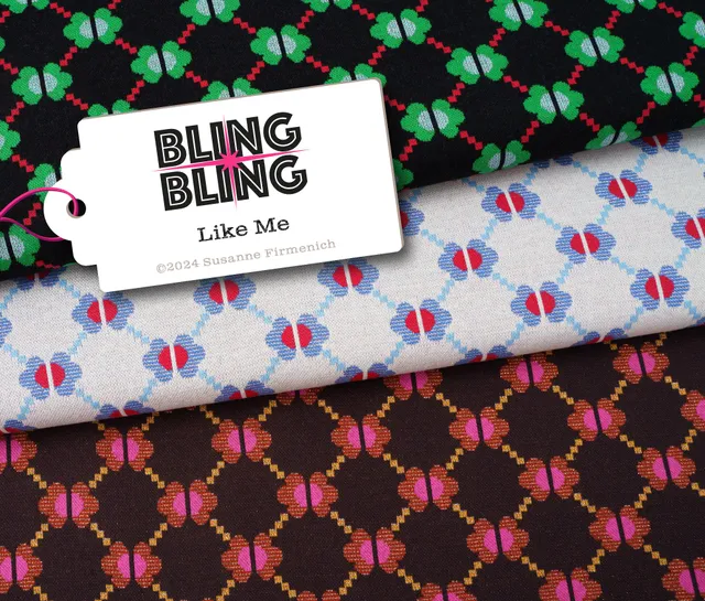 albstoffe-bling-bling-like-me-bio-jacquard-jersey-meterware image 1