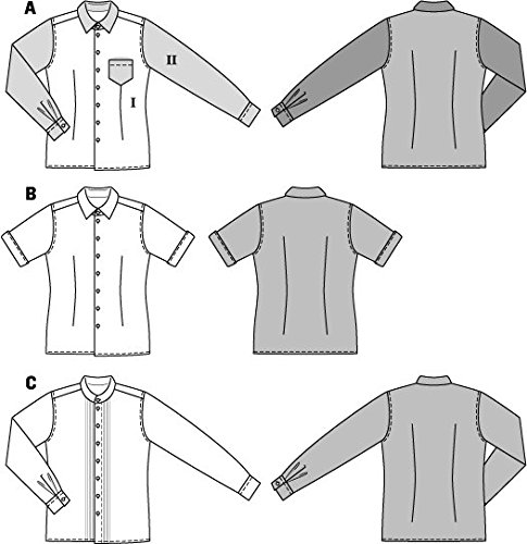 burda-style-6931-herrenhemd-schnittmuster-mit-biesen-gr-44-60 image 7