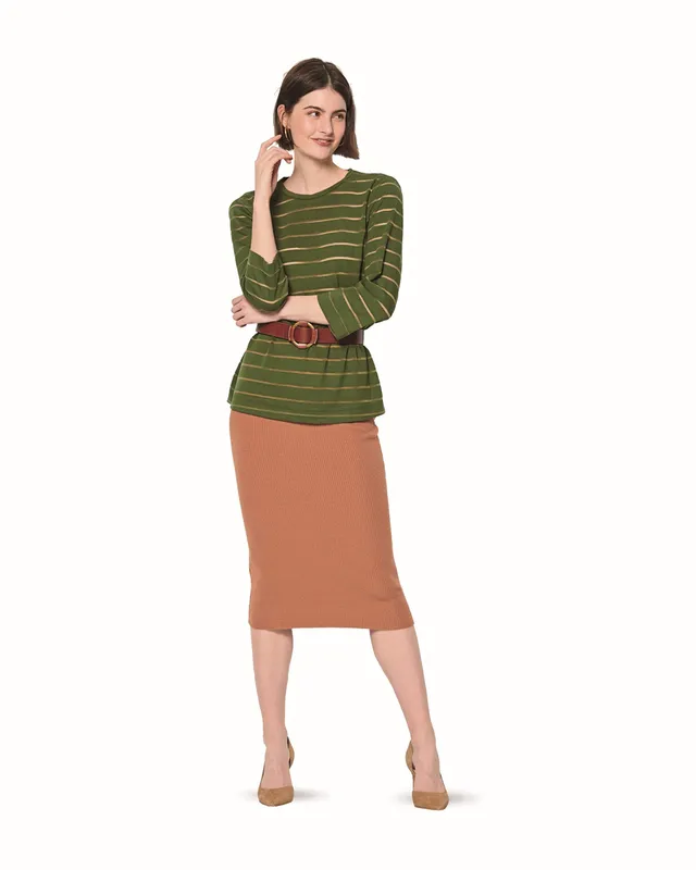 burda-style-6171-schnittmuster-shirt-damen-gr-34-44-level-1-super-easy image 1